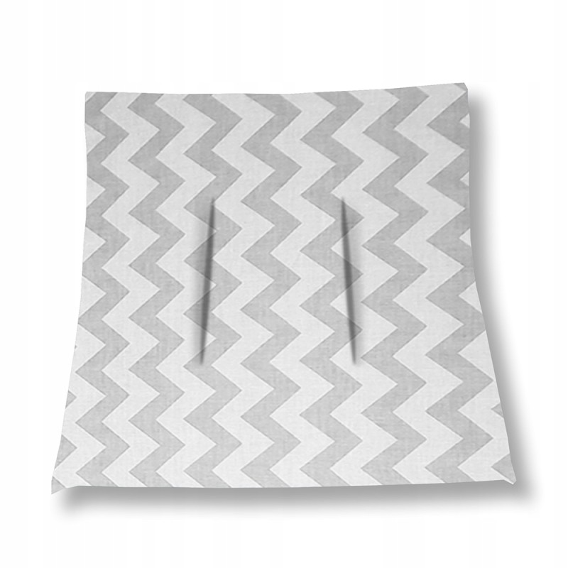 Mazginė kėdės pagalvėlė 38x38 zigzago pilka