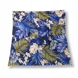 Kėdės pagalvėlė b/w 38x38 tropinė tamsiai mėlyna