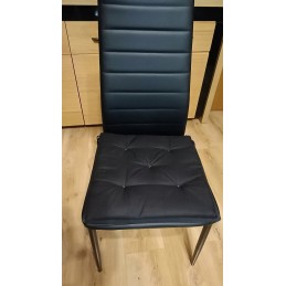 Mazginė kėdės pagalvė 38x38 monstery turquoise baltame fone