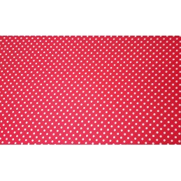 Mazginė kėdės pagalvė 38x38 raudoni žirneliai