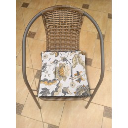 Surišta kėdės pagalvė 38x38 orientyrus aukso spalvos