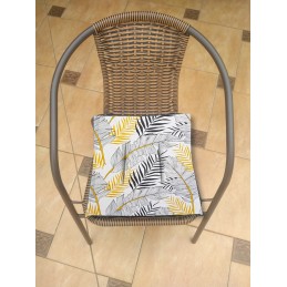 Mazginė kėdės pagalvėlė 38x38 plunksnos