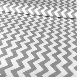 Kėdės pagalvėlė b/w 38x38 zigzago pilka