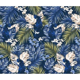 Mazginė kėdės pagalvėlė 38x38 palmių lapai gt