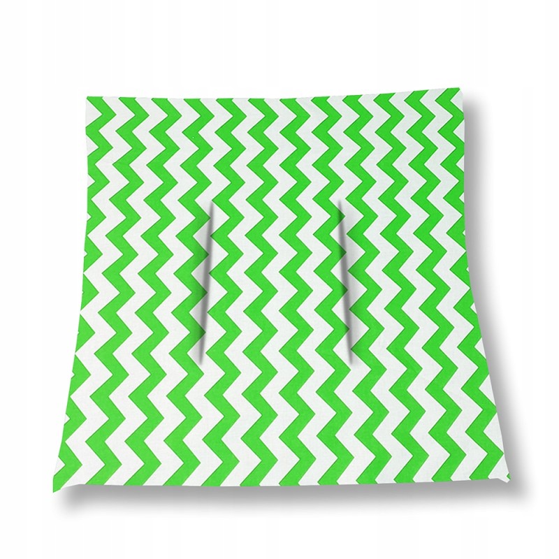 Mazginė kėdės pagalvėlė 38x38 zigzago žalia
