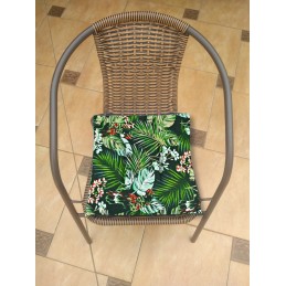 Kėdės pagalvėlė b/w 38x38 tropinė žalia