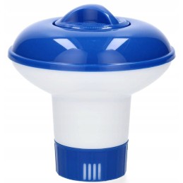 Chloro tablečių plūduriuojantis dozatorius, skirtas baseino chemijai