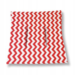 Kėdės pagalvėlė b/w 38x38 raudonas zigzagas