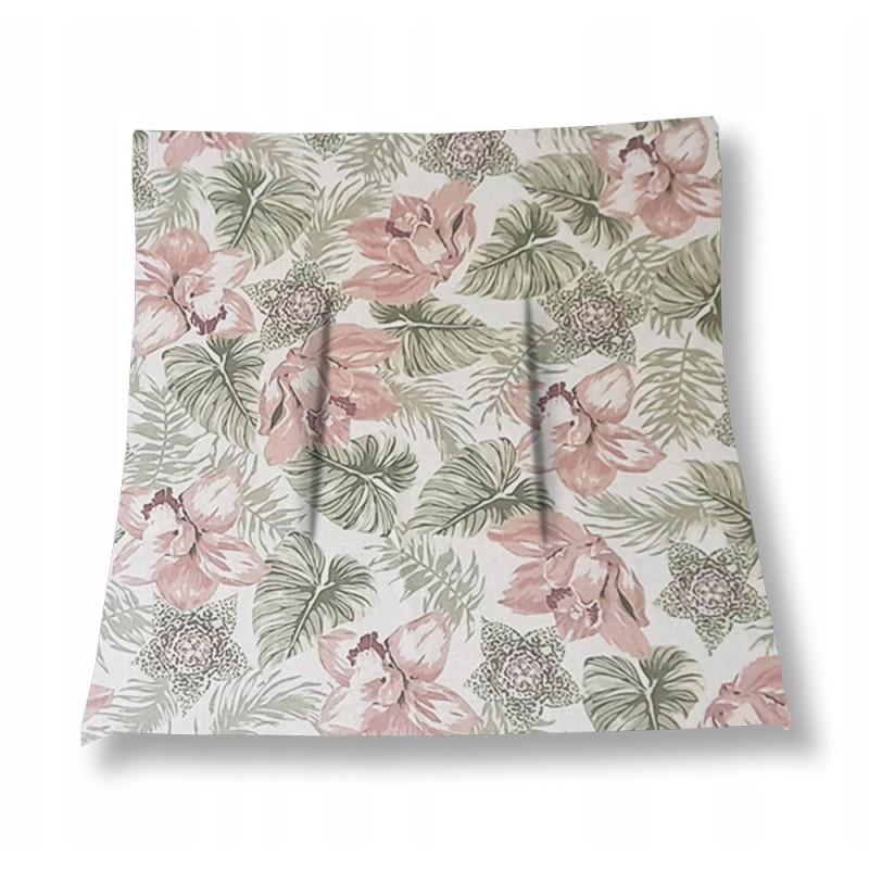 Mazginė kėdės pagalvėlė 38x38 orchidėja su monstera