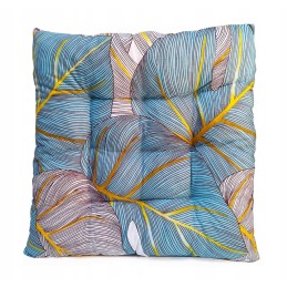 Dygsniuota kėdės pagalvėlė 35x35 monstery celadon