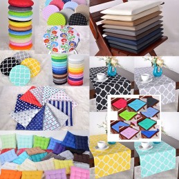 Dygsniuota pagalvė, kėdės sėdynė 35x35, 100% medvilnė, marokas, juoda