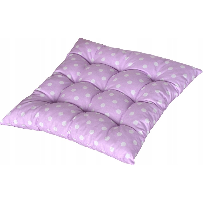 Dygsniuota pagalvė, kėdės sėdynė 35x35 žirnių viržiai