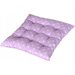 Dygsniuota pagalvė, kėdės sėdynė 35x35 žirnių viržiai