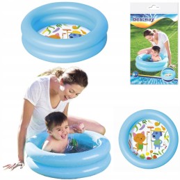 Baseinas vaikams bestway 2 žiedai 61x15cm 51061m