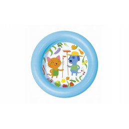 Baseinas vaikams bestway 2 žiedai 61x15cm 51061m