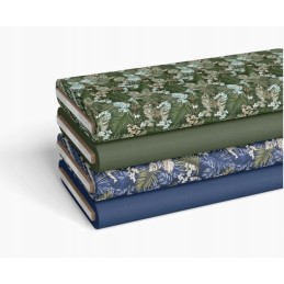 Dygsniuota kėdės pagalvėlė 35x35 tropinė žalia