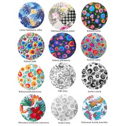 Apvalios pagalvėlės taburetės 32 cm įvairių dizainų