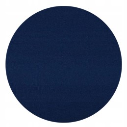 Dėmėms atspari apvali išmatų pagalvėlė, taburetės užvalkalas 32cm, tamsiai mėlynas