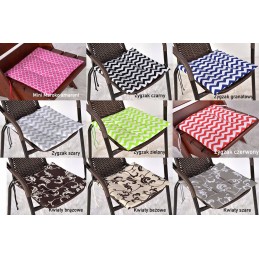 Mazginė terasos kėdės pagalvėlė 38x38 raštai