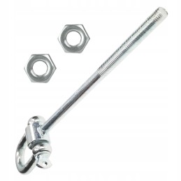 Sūpynių kablys su apkabomis m12x200