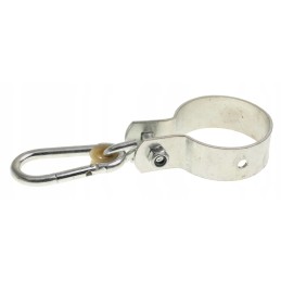 Sūpynių tvirtinimo spaustukas su 80 mm karabinu