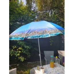 Pagrindas įsukamas į skėtį