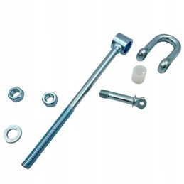 Sūpynių kablys su pančiais, rankena, spaustukas, m12x200