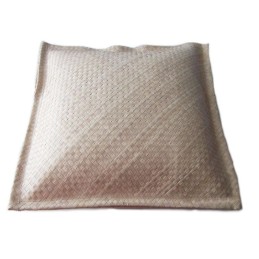 Dekoratyvinė pagalvė iš palmių lapų, palmių lapų pagalvė, 45 cm