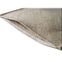 Dekoratyvinė pagalvė iš palmių lapų, palmių lapų pagalvė, 45 cm