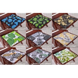 Terasinės kėdės pagalvėlė 38x38, surišti raštai