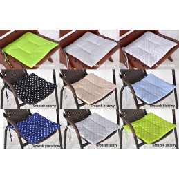 Terasinės kėdės pagalvėlė 38x38, surišti raštai