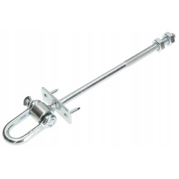 Sūpynių kablys su apkabomis ir kaiščiais m10 x 190 mm