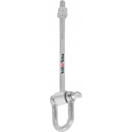 Sūpynių kablys su apkabomis m12