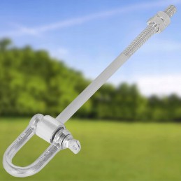 Sūpynių kablys su apkabomis m12