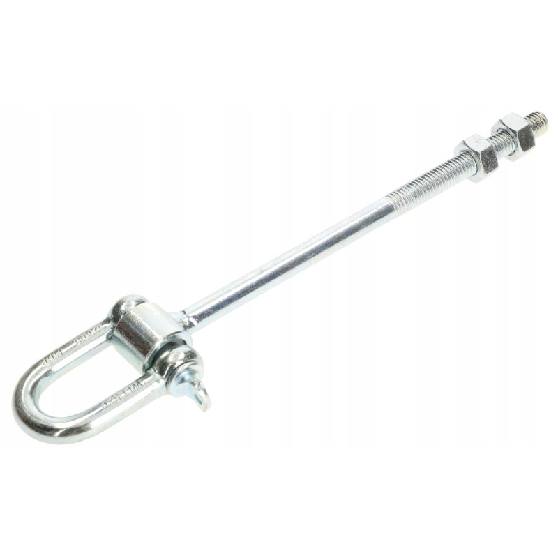 Sūpynių kablys su apkabomis m12x190 mm