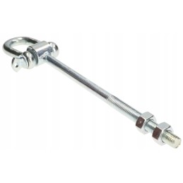 Sūpynių kablys su apkabomis m12x190 mm