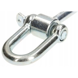 Sūpynių kablys su apkabomis m12x190 mm