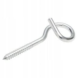 Sraigtiniai kabliukai 12 x 70 mm stovai