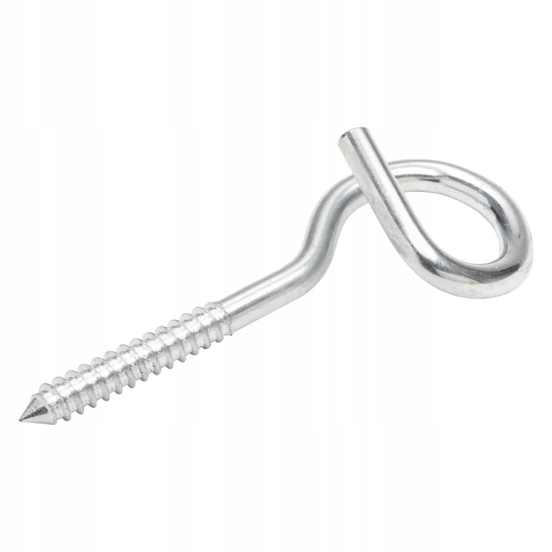 Sraigtiniai kabliukai 12 x 70 mm stovai