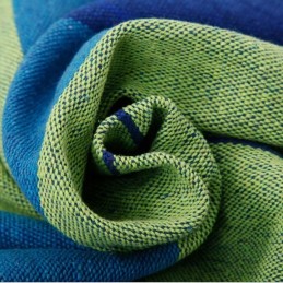 Sodo hamakas 1 asmeniui supamas sūpynės šezlongas + užvalkalas 200x70 cm + virvės