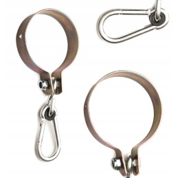 Sūpynių spaustuko skersmuo 100 su karabinu