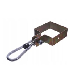 Sūpynių kablys, sijos apkaba, karabinas 90x90