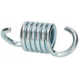 Spyruoklė hamako sūpynėms, sūpynių kabliukas 7mm, 6 ritės