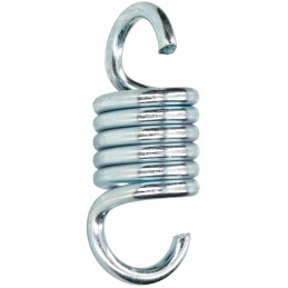 Spyruoklė hamako sūpynėms, sūpynių kabliukas 7mm, 6 ritės