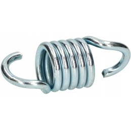 Spyruoklė hamako sūpynėms, sūpynių kabliukas 7mm, 6 ritės