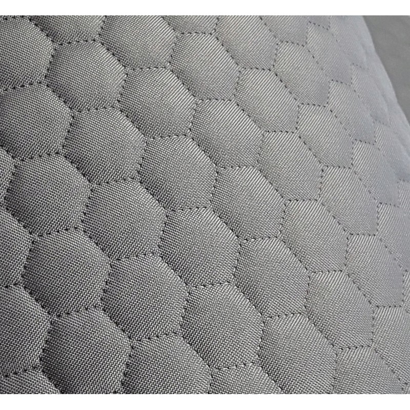 Oksfordo audinių kolekcija. vandeniui atspari medžiaga, dygsniuota rombais 2x2, 3x3, 5x5 cm ir koriais. apmušalų audinys, apmuša