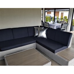 Oksfordo audinių kolekcija. vandeniui atspari medžiaga, dygsniuota rombais 2x2, 3x3, 5x5 cm ir koriais. apmušalų audinys, apmuša