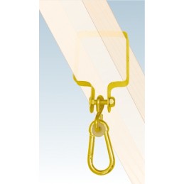 Sūpynių tvirtinimas - su kvadratiniu spaustuku - mhk 90