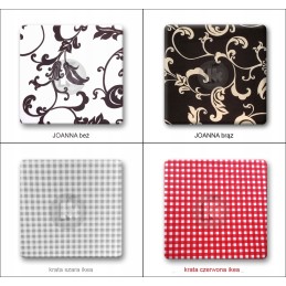 Kvadratinės išmatų pagalvėlės 30cmx30cm, 4cm storio