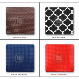 Kvadratinės išmatų pagalvėlės 30cmx30cm, 4cm storio